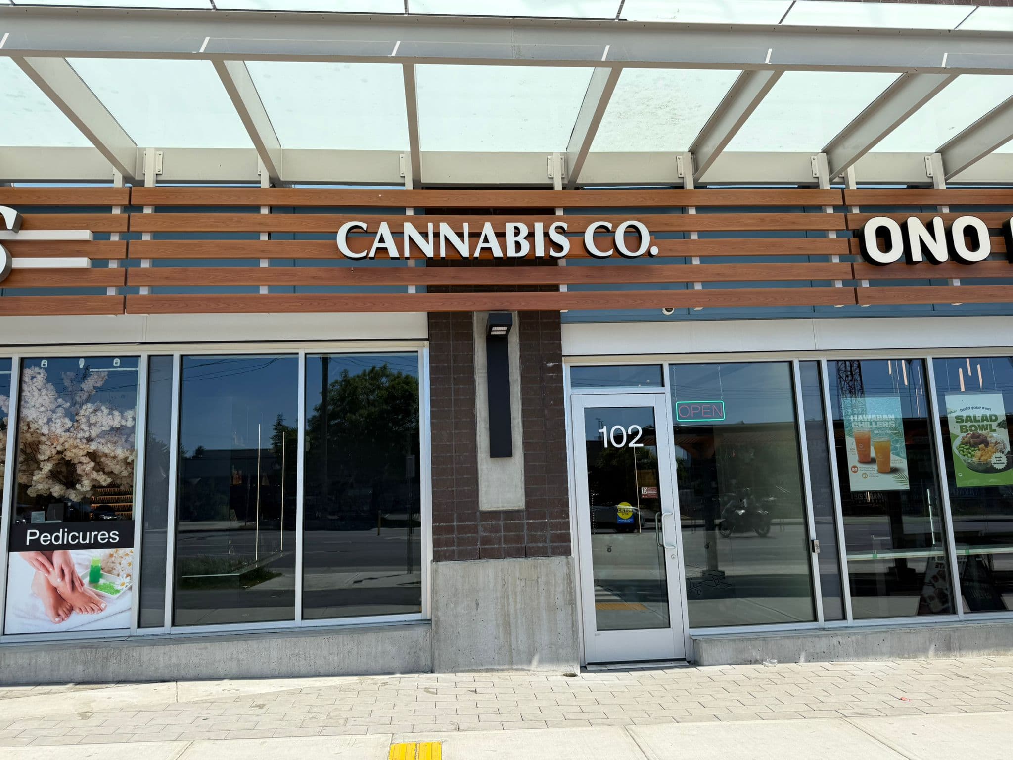 Cannabis Co storefront entrance