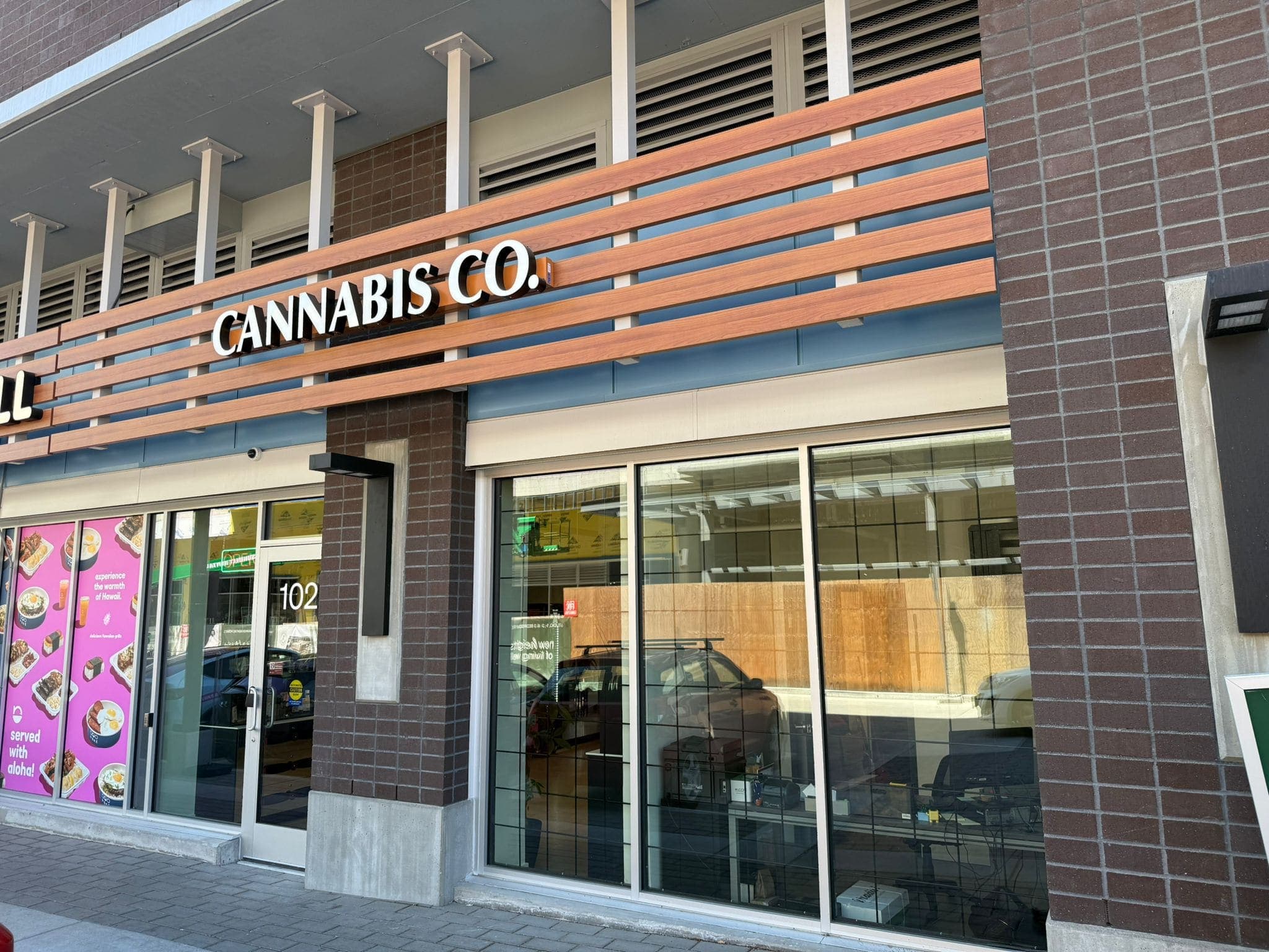 Cannabis Co storefront